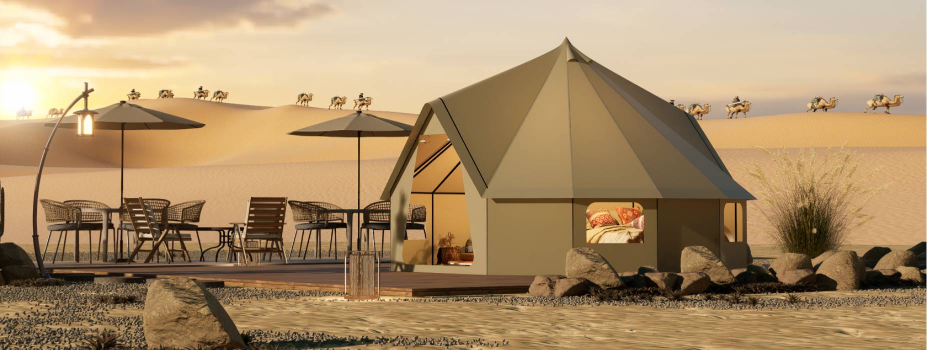 牙克石市露营酒店帐篷产品